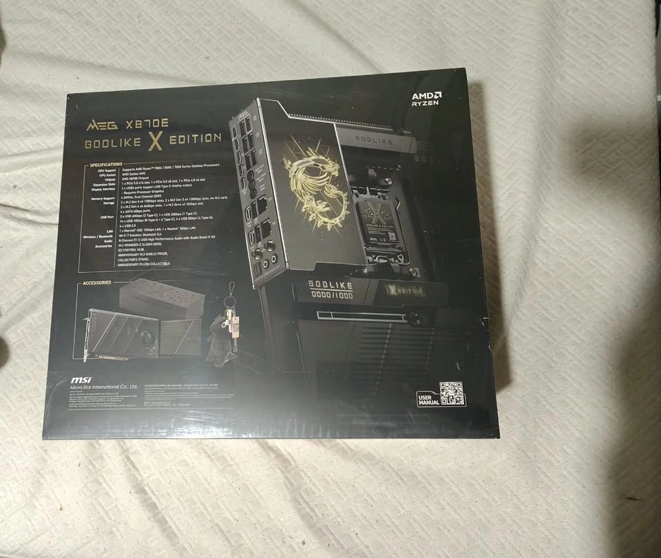 MSI MEG X870E GODLIKE X EDITION AM5 AMD X870E Motherboard - photo 2