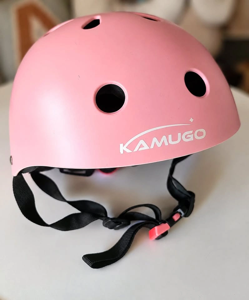 Kids Bike Helmet + Protective Gear Set - Pink - Size S - photo 2