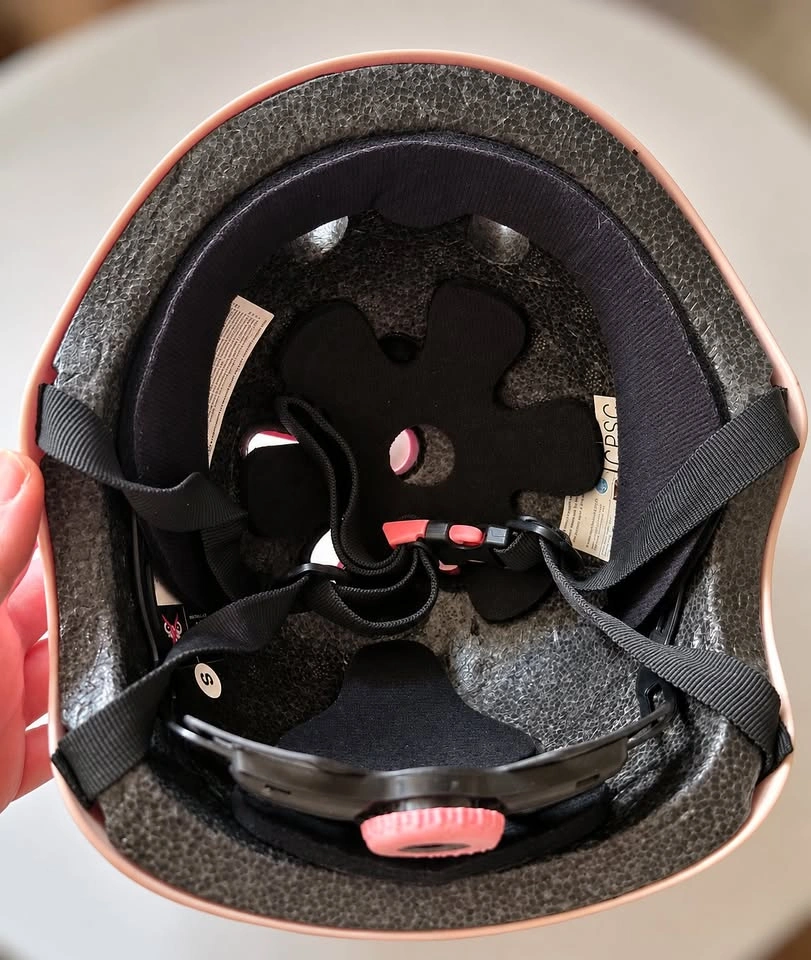 Kids Bike Helmet + Protective Gear Set - Pink - Size S - photo 3