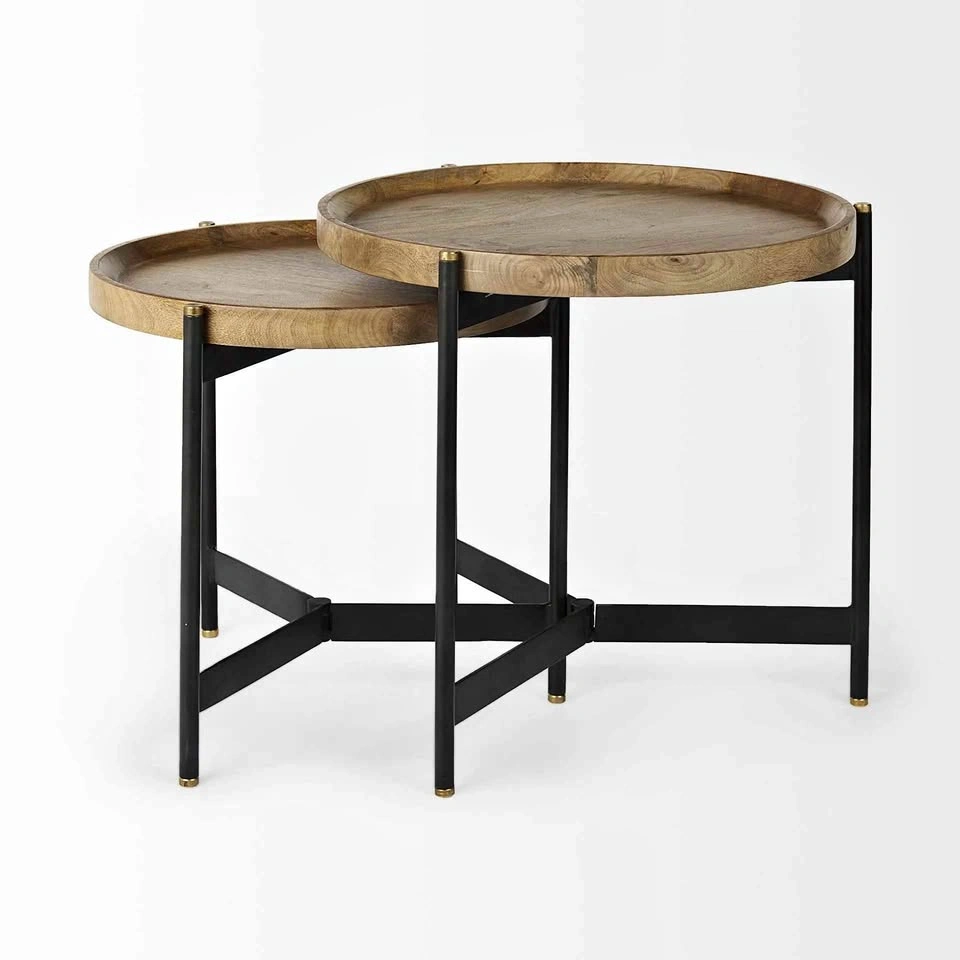 BRAND NEW Mercana Marquisa Nesting Accent Tables (Set of 2)