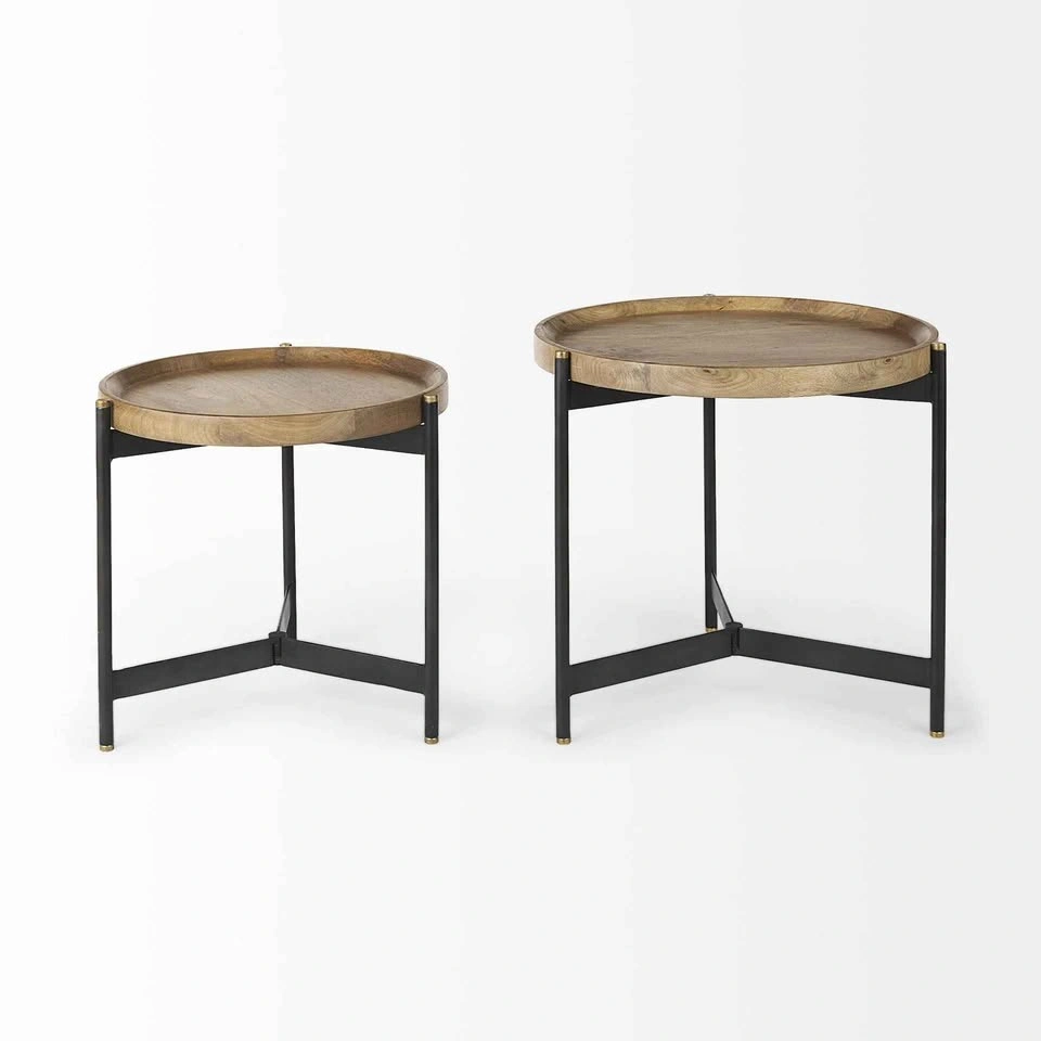 BRAND NEW Mercana Marquisa Nesting Accent Tables (Set of 2) - photo 2