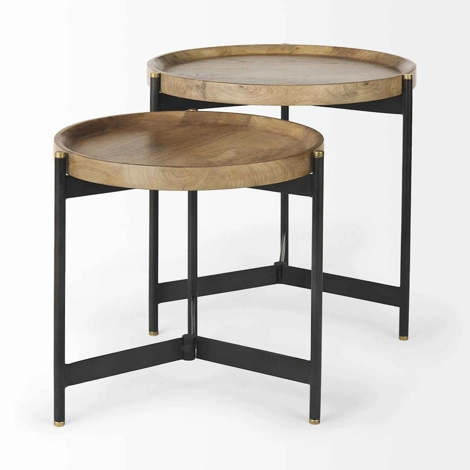 BRAND NEW Mercana Marquisa Nesting Accent Tables (Set of 2) - photo 3