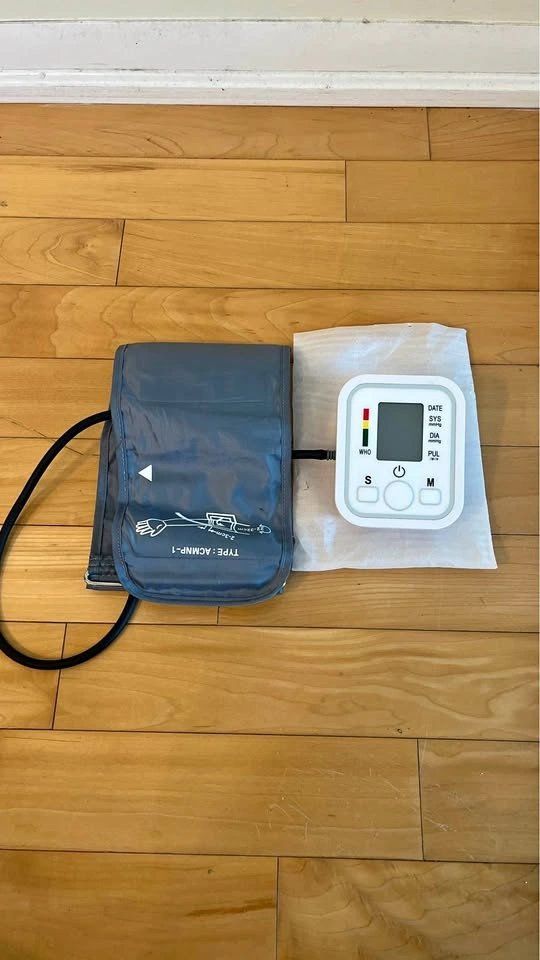 Digital Blood Pressure Monitor with Arm Cuff