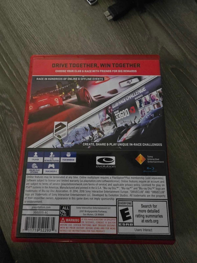 Driveclub PlayStation 4 - photo 3