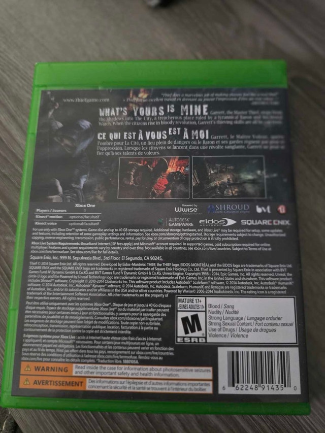 Thief Xbox One - photo 2