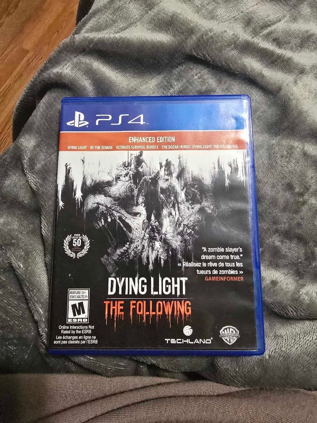 Dying Light The Following Enhanced Edition PS4