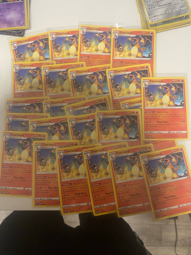Charizard 001/015 Promo Pokémon McDonald’s Cards 25 Total