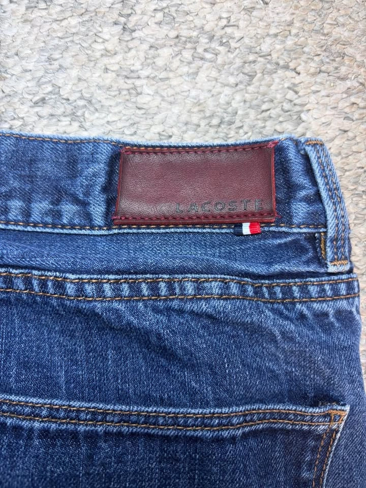 Vintage Y2K Lacoste Men’s Straight Leg Jeans Size 38 - photo 4