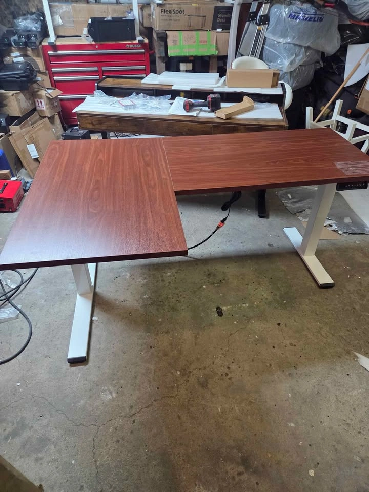 FlexiSpot L-Shaped Electric Standing Desk – 60" Corner Desk - photo 2