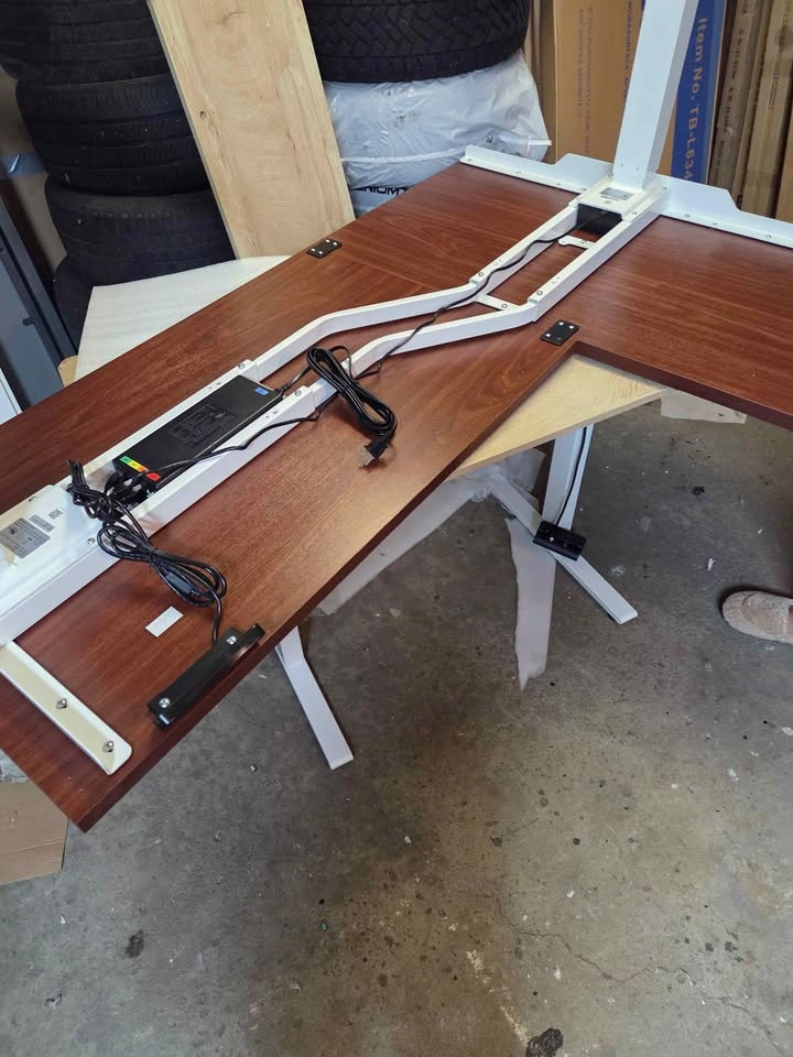 FlexiSpot L-Shaped Electric Standing Desk – 60" Corner Desk - photo 4