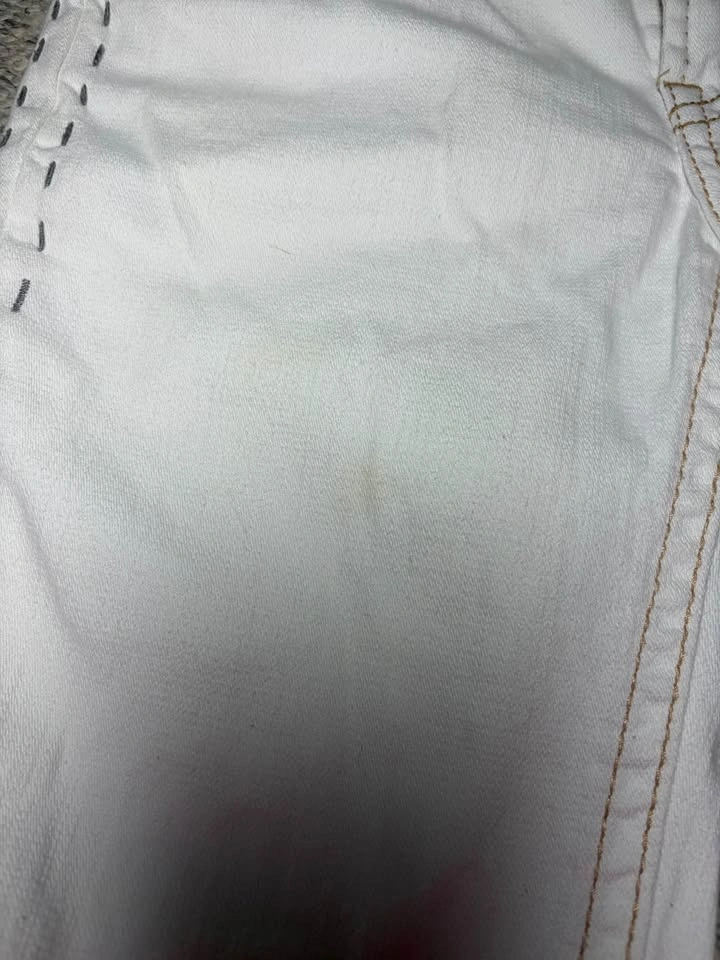 Vintage Y2K MEK White Bootcut Jeans Size 27 - photo 5