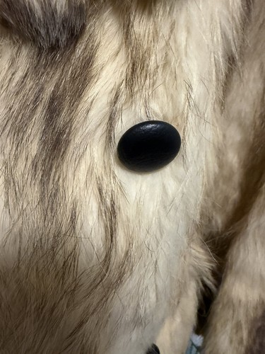 Vintage New Western Fur Co. genuine natural coyote fur coat - photo 4