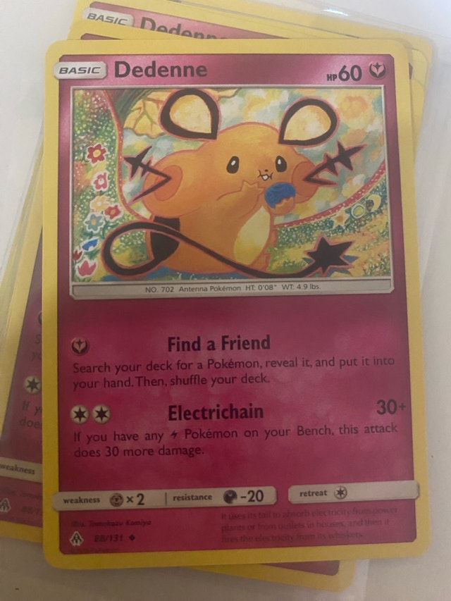 Dedenne 057 70 145 88 Pokémon Cards