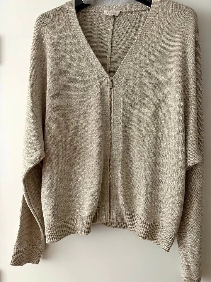 Laura Zip-Up Cardigan