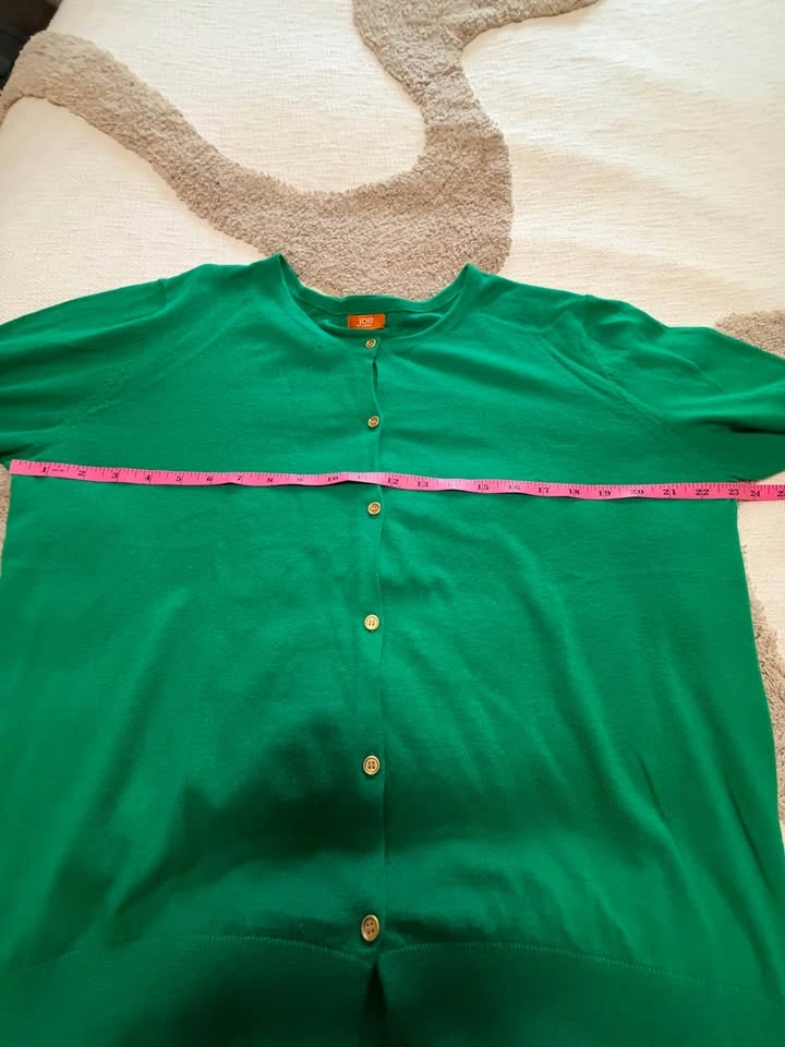 Joe Fresh Green Button-Up Cardigan - photo 4