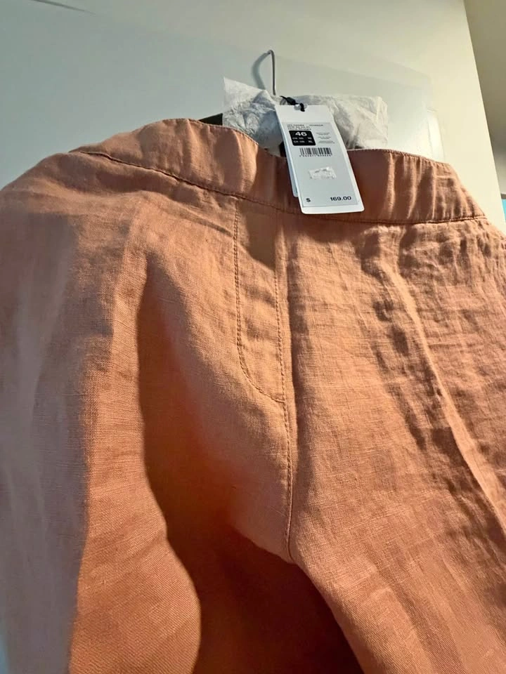 Olsen Linen Straight Leg Trousers