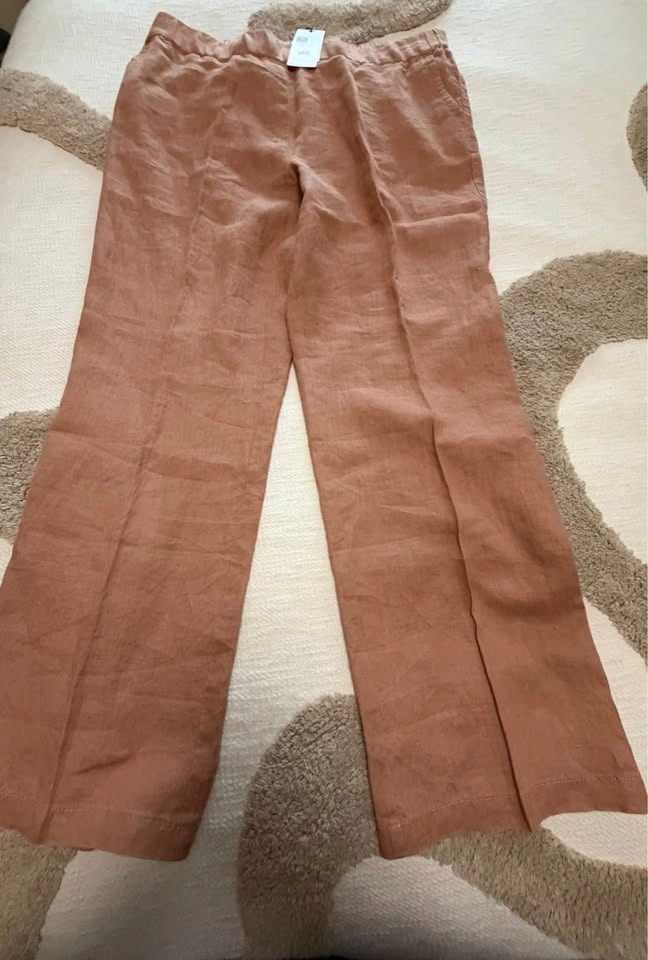 Olsen Linen Straight Leg Trousers - photo 3