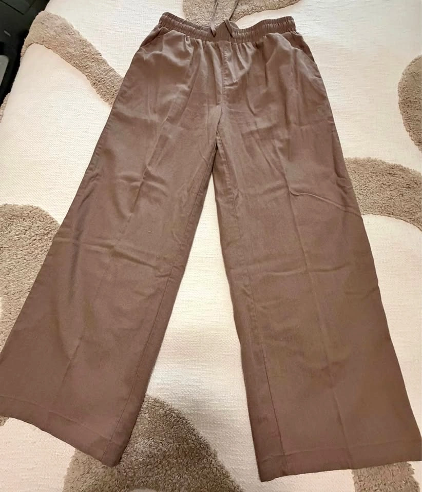 Brown Wide Leg Pants