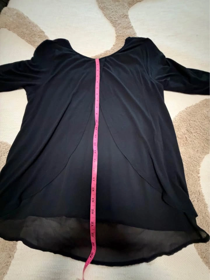 Revolution by Ricki's Black High-Low Tunic Top - photo 3
