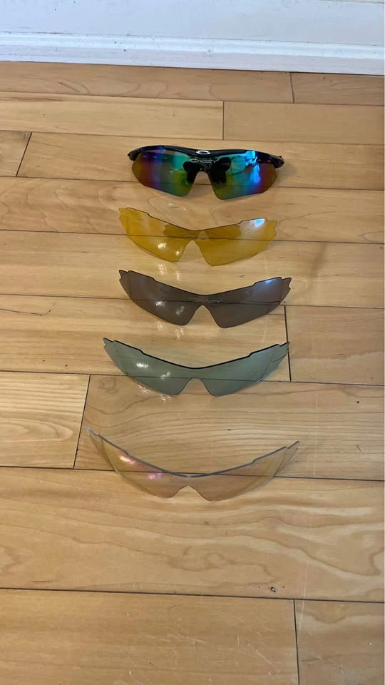 Oakley Sports Sunglasses Set with 5 Lenses