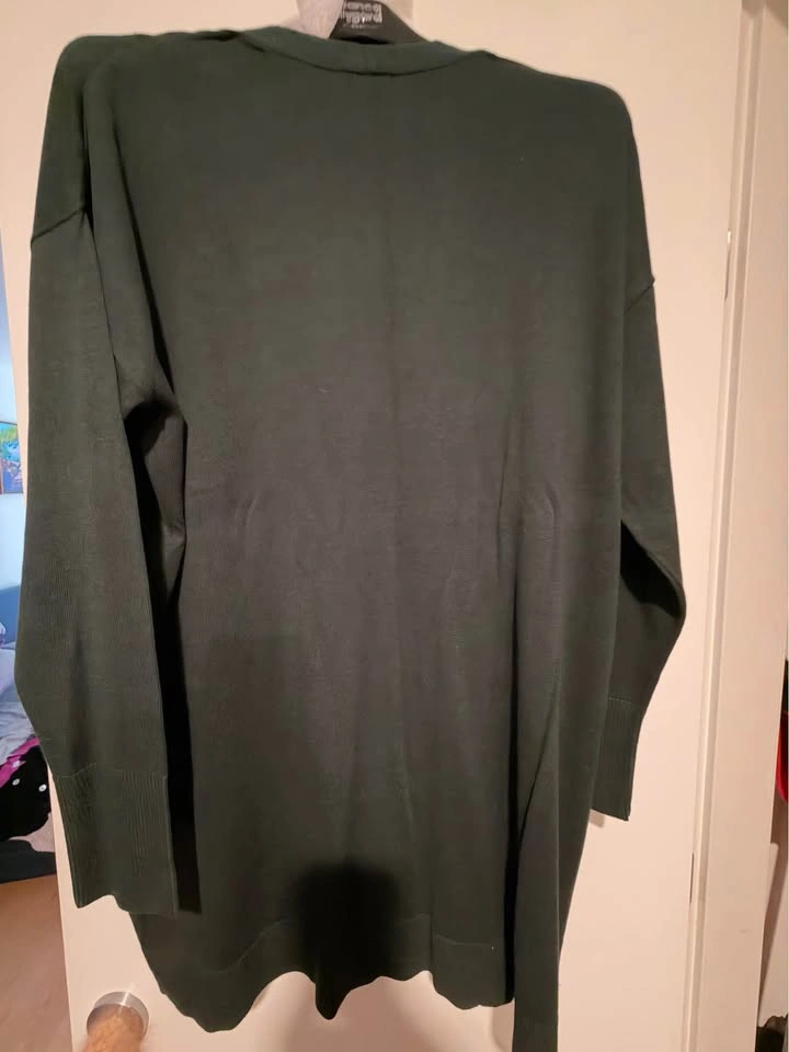 Reitmans R Essentials Dark Green Open-Front Cardigan, Size XXL - photo 4
