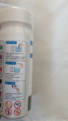 2 Pkg/order 6-in-1 Pool & Hot Tub Water Test Strips 50 Packx2 - photo 2