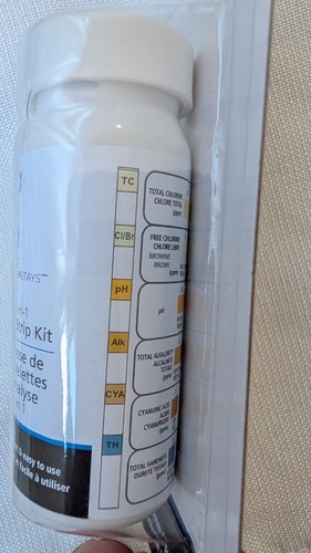 2 Pkg/order 6-in-1 Pool & Hot Tub Water Test Strips 50 Packx2 - photo 3