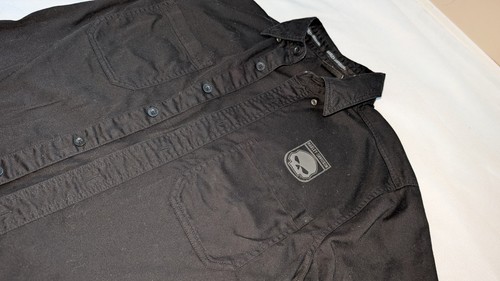 Harley Davidson Mens M Black Skull Graphic Short Sleeve Shirt - photo 2