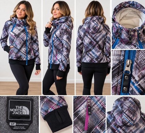 The North Face Womens Small Fleece Lined Hooded Jacket