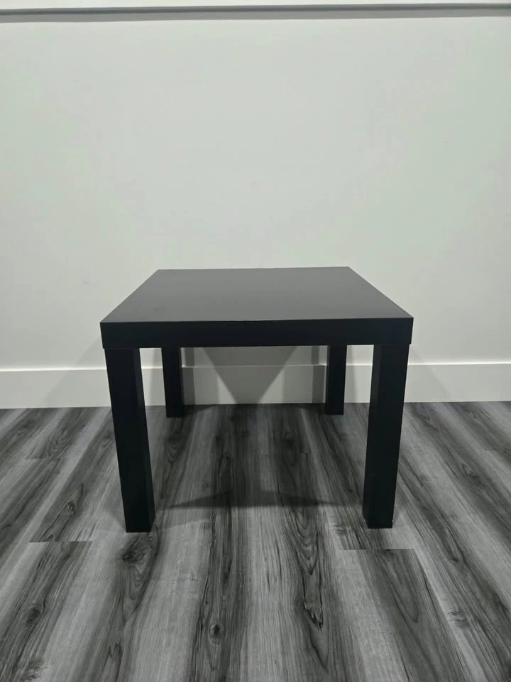 Set of 2 Black Side Tables / End Tables (55 x 55 cm) - photo 2