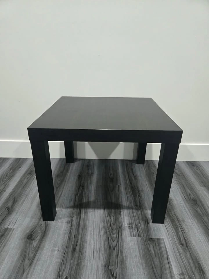 Set of 2 Black Side Tables / End Tables (55 x 55 cm) - photo 3