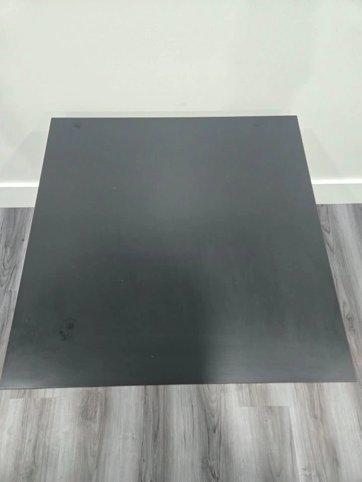 Set of 2 Black Side Tables / End Tables (55 x 55 cm) - photo 4