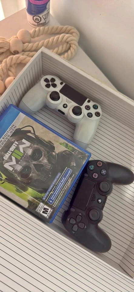 Sony PlayStation 4 Pro 1TB with 2 Controllers and 2 Games