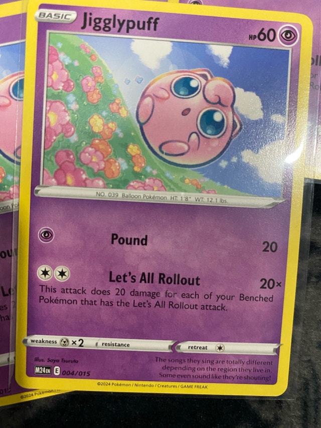 Jigglypuff 004/015 McDonald’s Pokemon Promo Card - photo 2