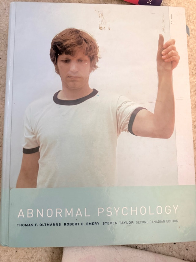 Abnormal Psychology (2nd Canadian Edition)
