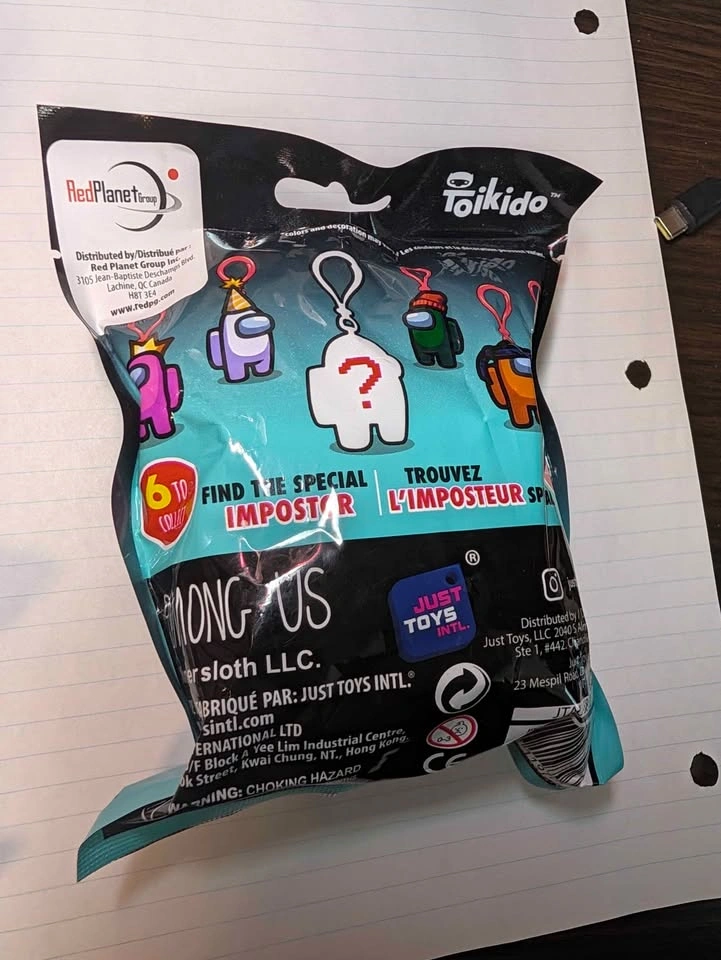 Among Us Plush Hanger Blind Bag #1 - photo 2