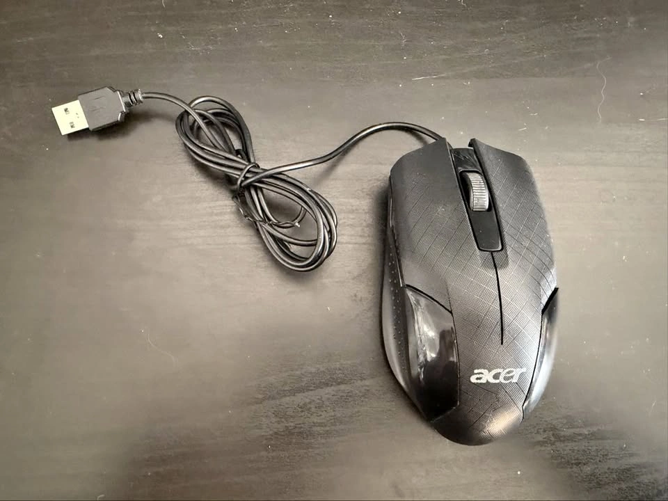 Acer Wired USB Optical Mouse (Like New)