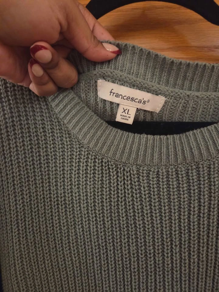 Francescas Sweater & Polka Dot Dress - photo 3