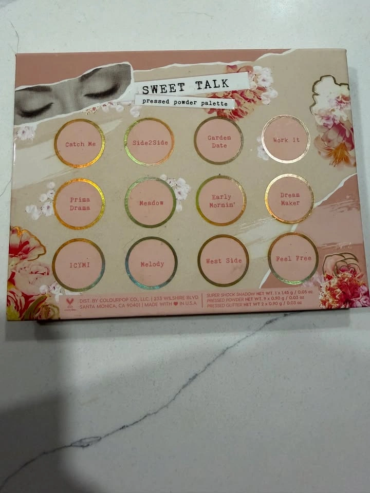ColourPop Sweet Talk Pressed Powder Palette (New) - photo 2