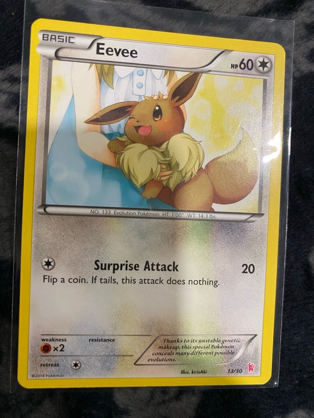 Eevee 167 80 13 62 90 Pokémon Cards - photo 3