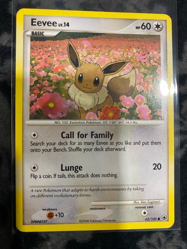 Eevee 167 80 13 62 90 Pokémon Cards - photo 5