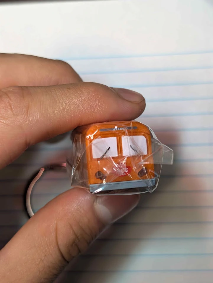 Compass Card Trolley Bus Keychain - photo 2