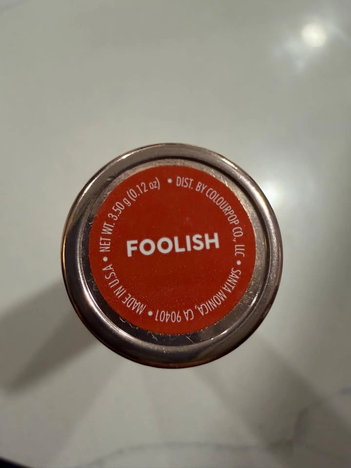 ColourPop lipstick Foolish - photo 2