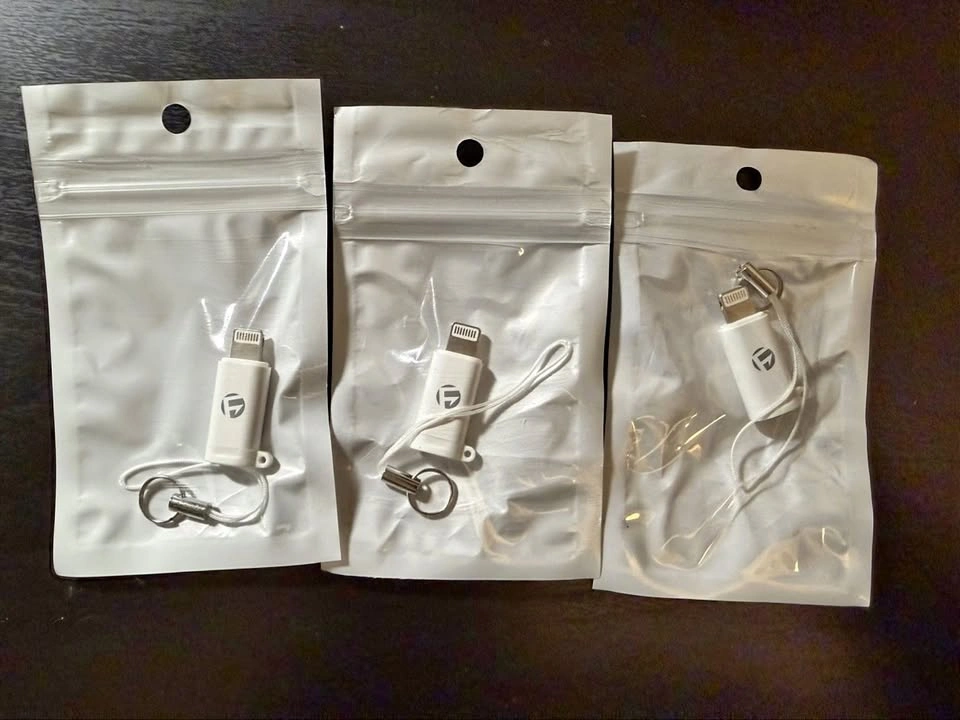 USB-C to Lightning Adapter 27W – $2 each or 3 for $5