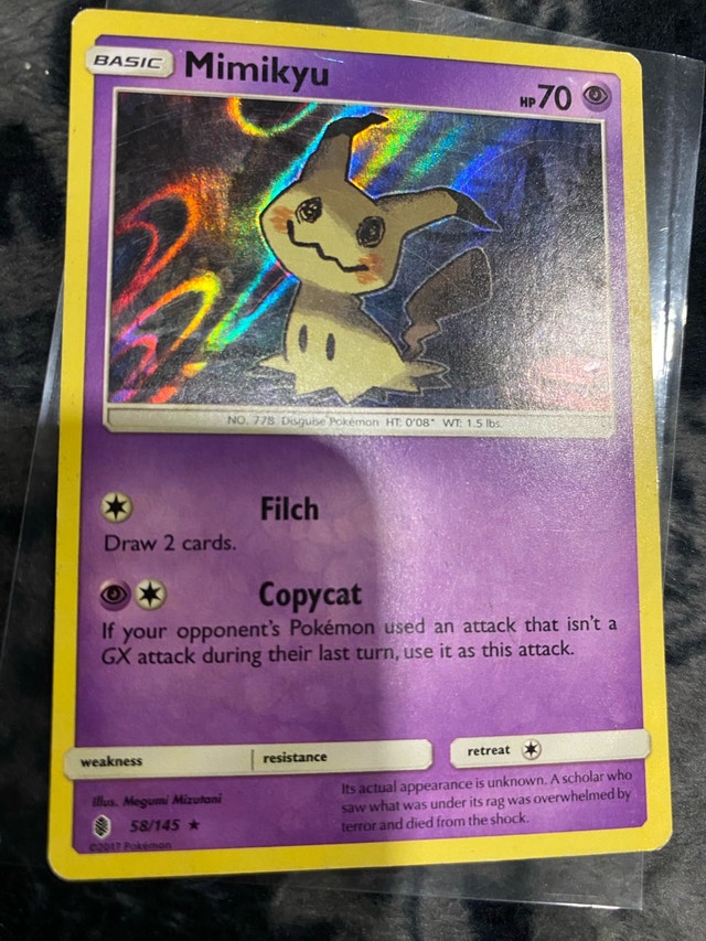 Mimikyu Giratina Latios Pokémon Cards