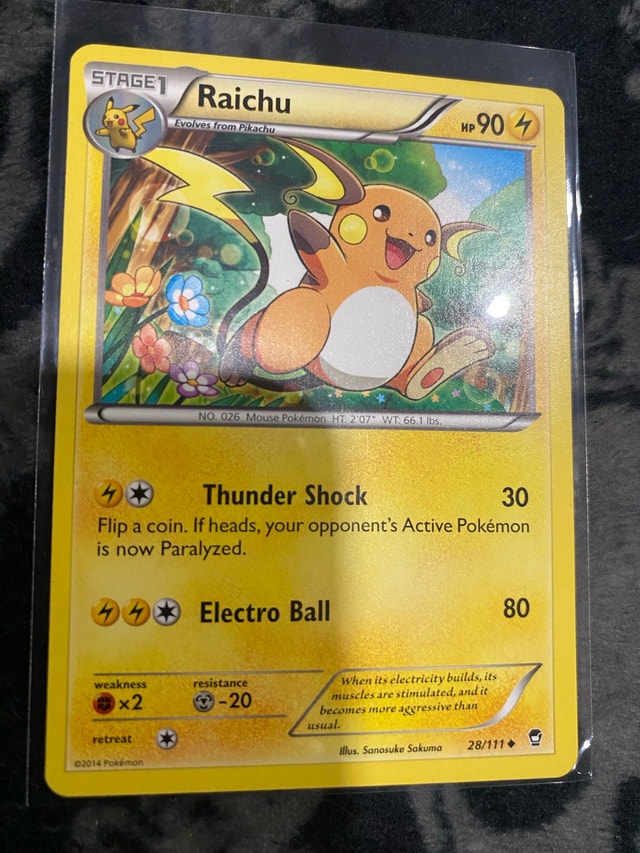 Raichu 28 49 30 57 Pokémon Cards - photo 5