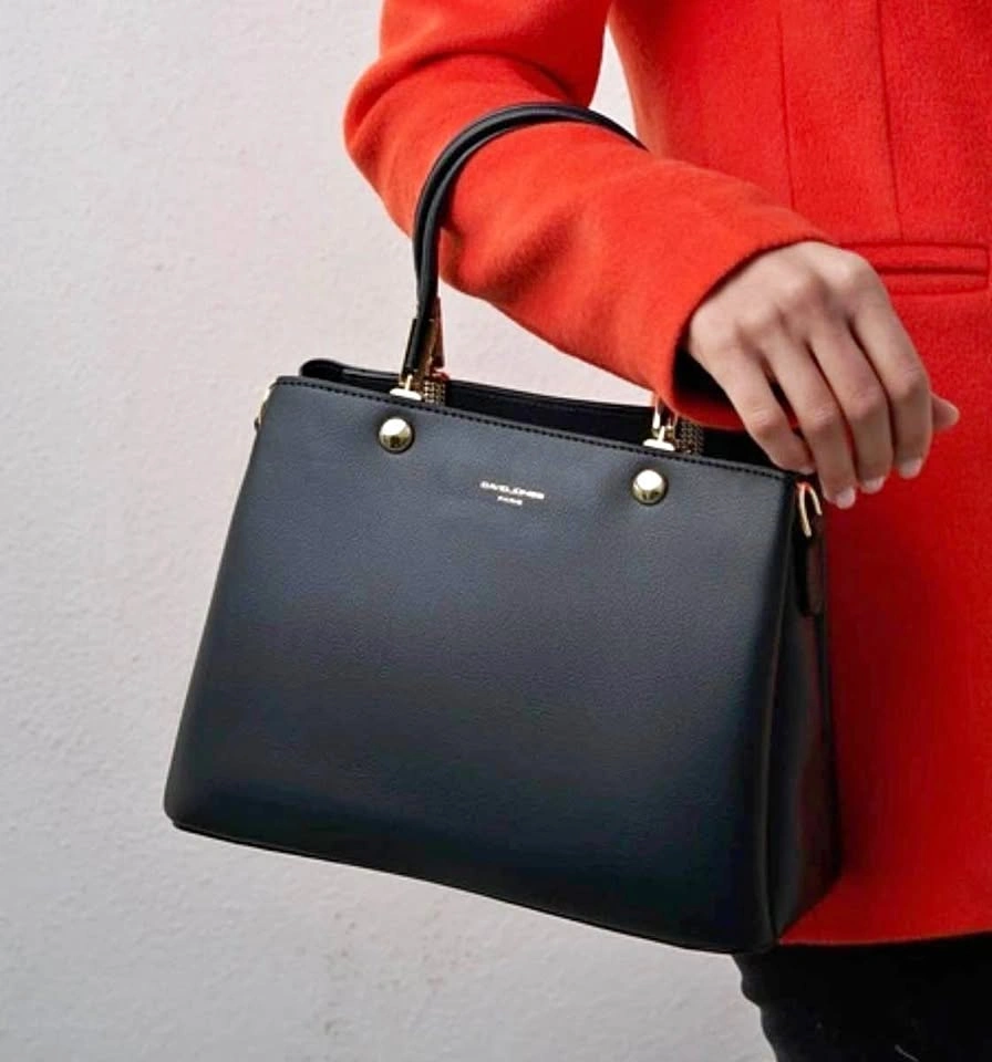David Jones Paris Black Handbag