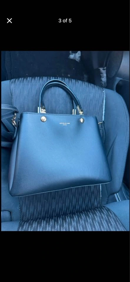 David Jones Paris Black Handbag - photo 3
