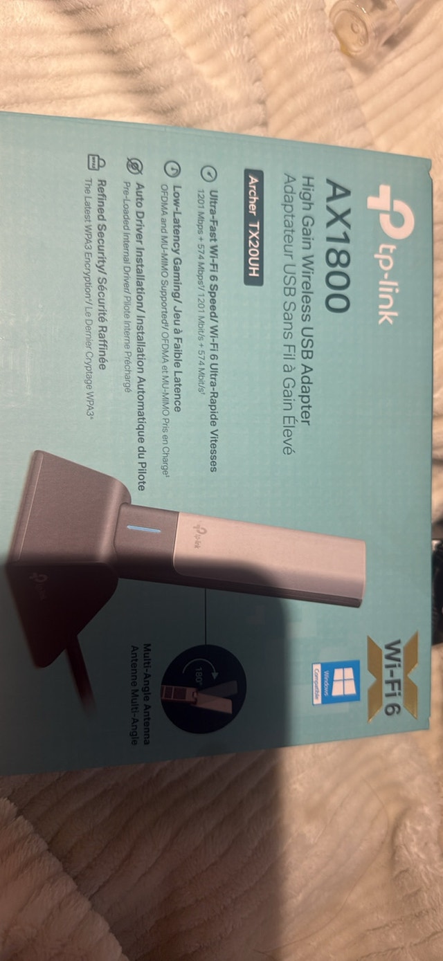 TP-Link Archer TX20UH AX1800 Wi-Fi 6 USB Adapter