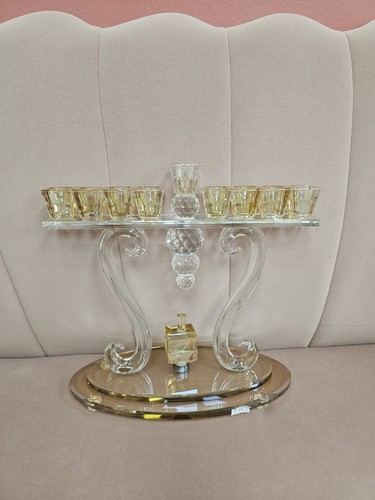 Hanukkah menorah And A dreidel
